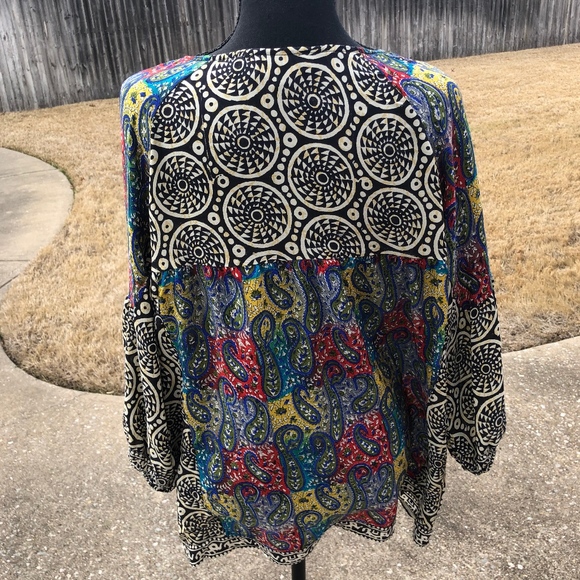 Tolani silk blouse - Picture 2 of 5